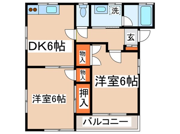 ＧＡＴＥの物件間取画像